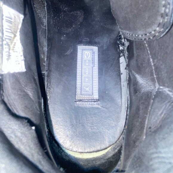 Air Jordan Men’s Black Leather Mid-Top Strapped Two3 Da’Catti Biker Boots Sz 12 - Picture 8 of 14